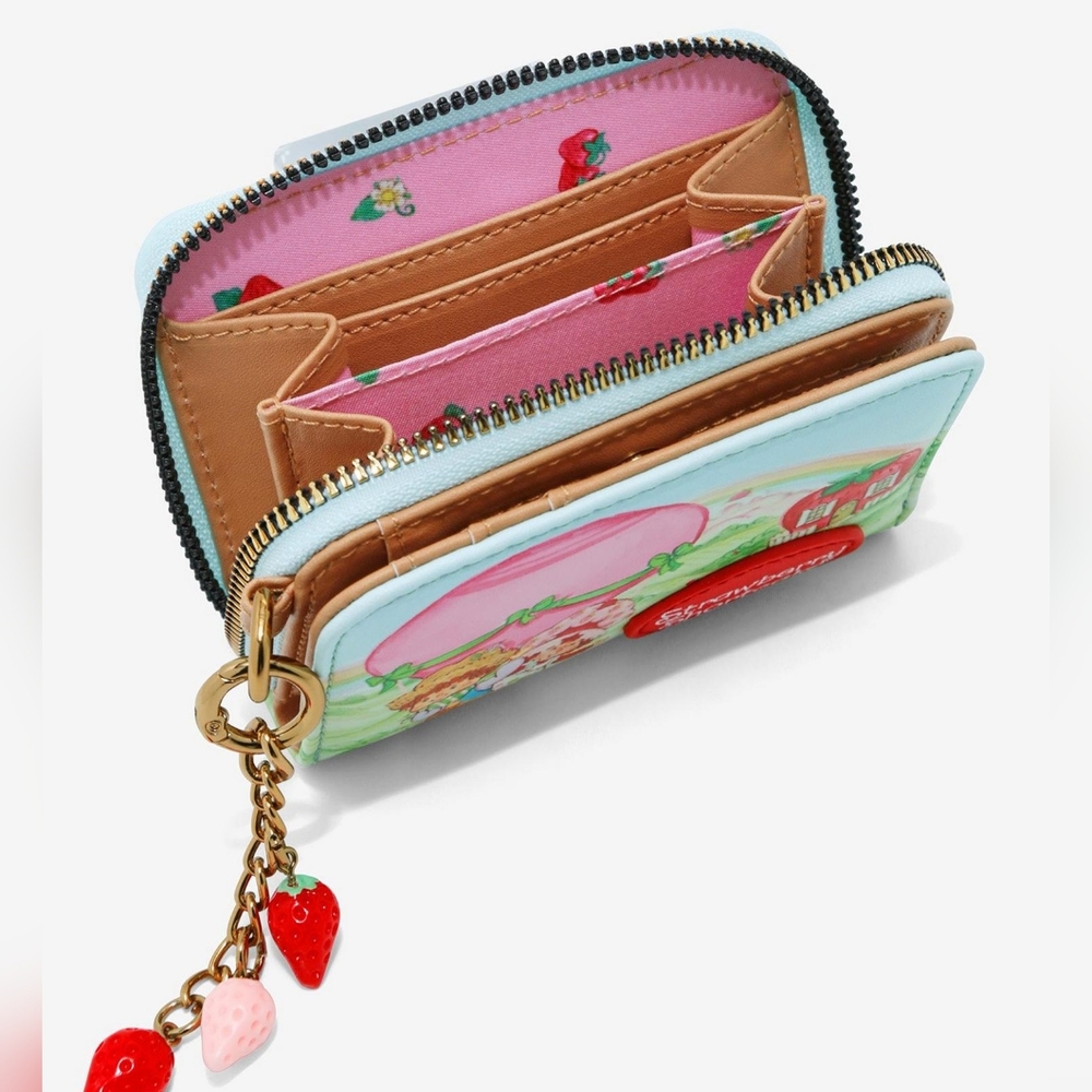 NEW Strawberry Shortcake Characters Mini Zipper Wallet - Picture 8 of 9